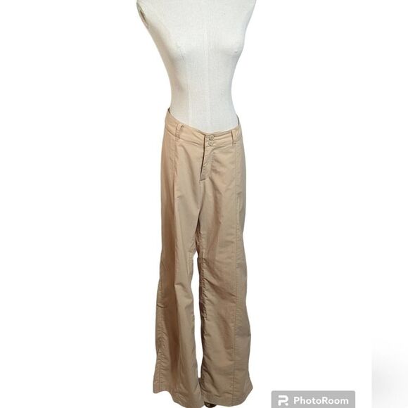 Patagonia Tan Wide Leg Pants - Picture 1 of 5
